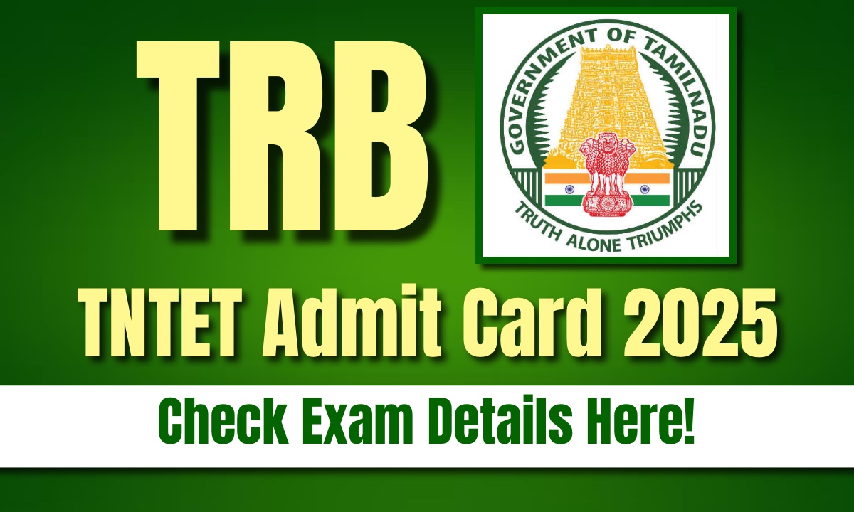 TNTET Admit Card