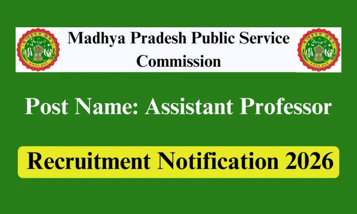 MPPSC Recruitment 2026