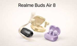 Realme Buds Air 8 भारत में पेश: कंफर्ट, क्लियर साउंड और स्मार्ट फीचर्स का दमदार पैकेज