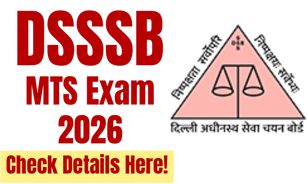 DSSSB MTS Exam