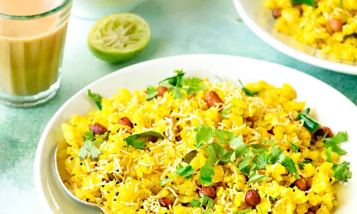 Khatta Meetha Poha Recipe