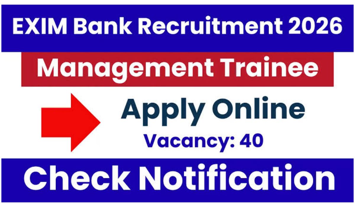 Exim Bank Recruitment 2026