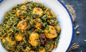 Methi Saag Recipe