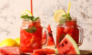 Homemade Watermelon Juice