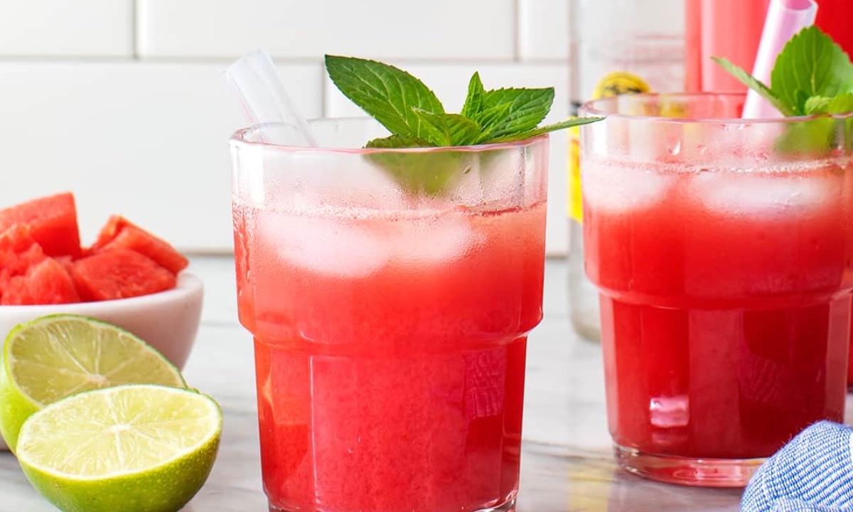 Homemade Watermelon Juice