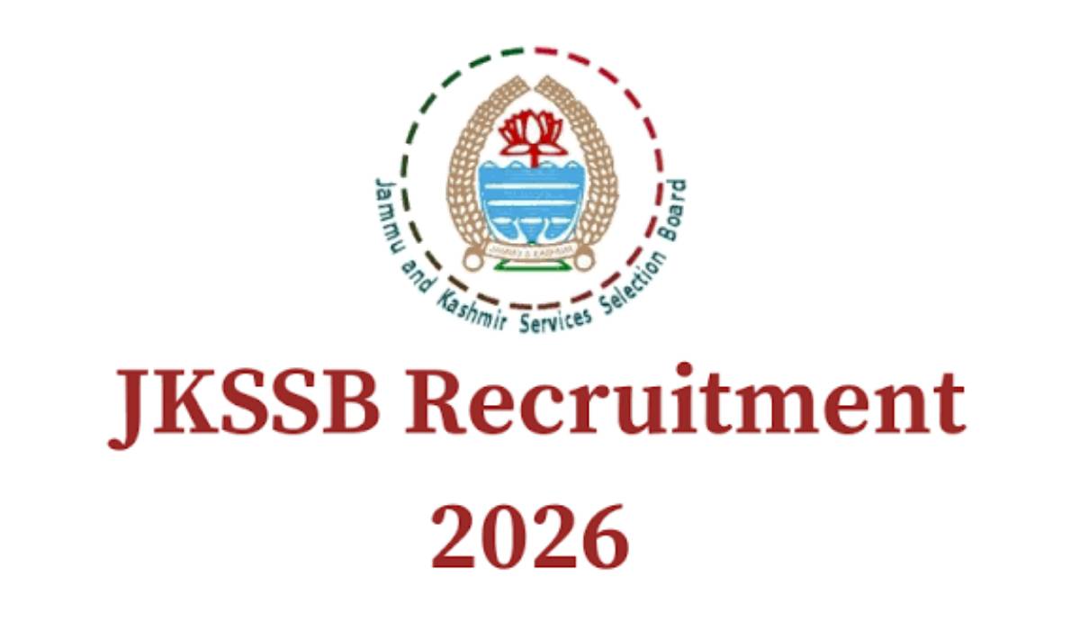 JKSSB Constable Recruitment 2026