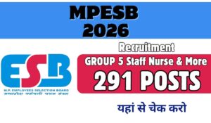 MPESB Group-5 Recruitment 2026