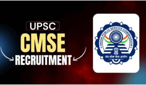 UPSC CMS Recruitment 2026