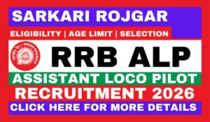 RRB ALP Recruitment 2026