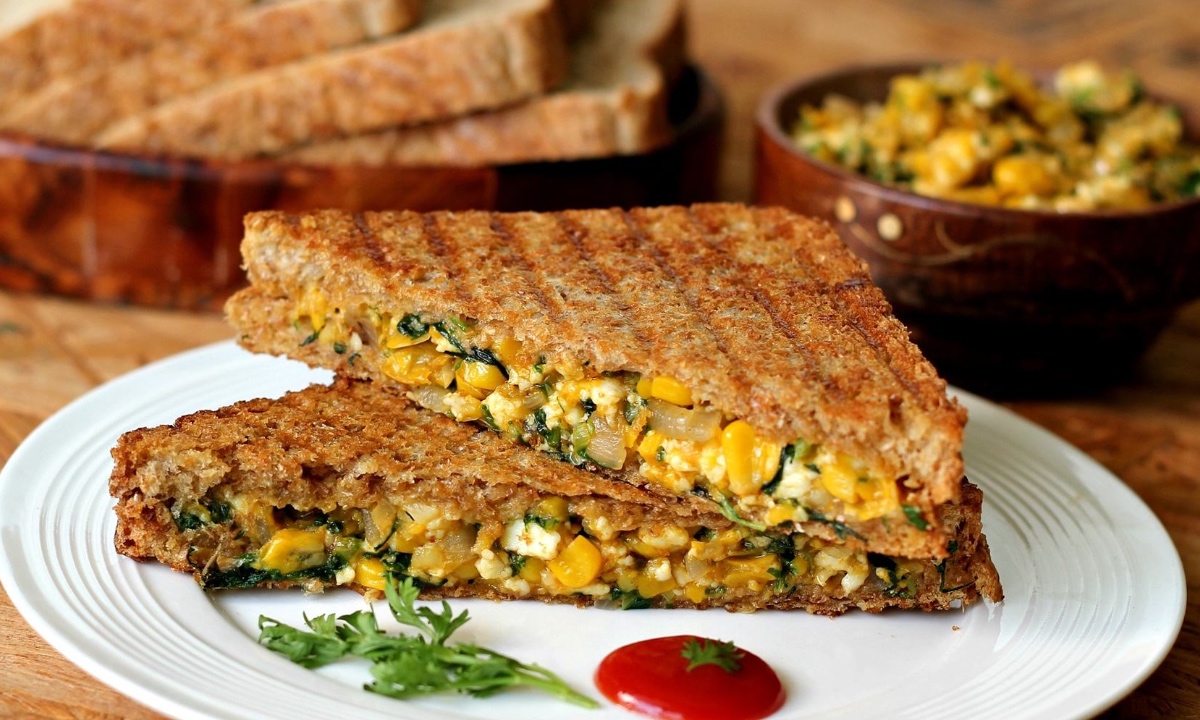 Cheese Corn Sandwich