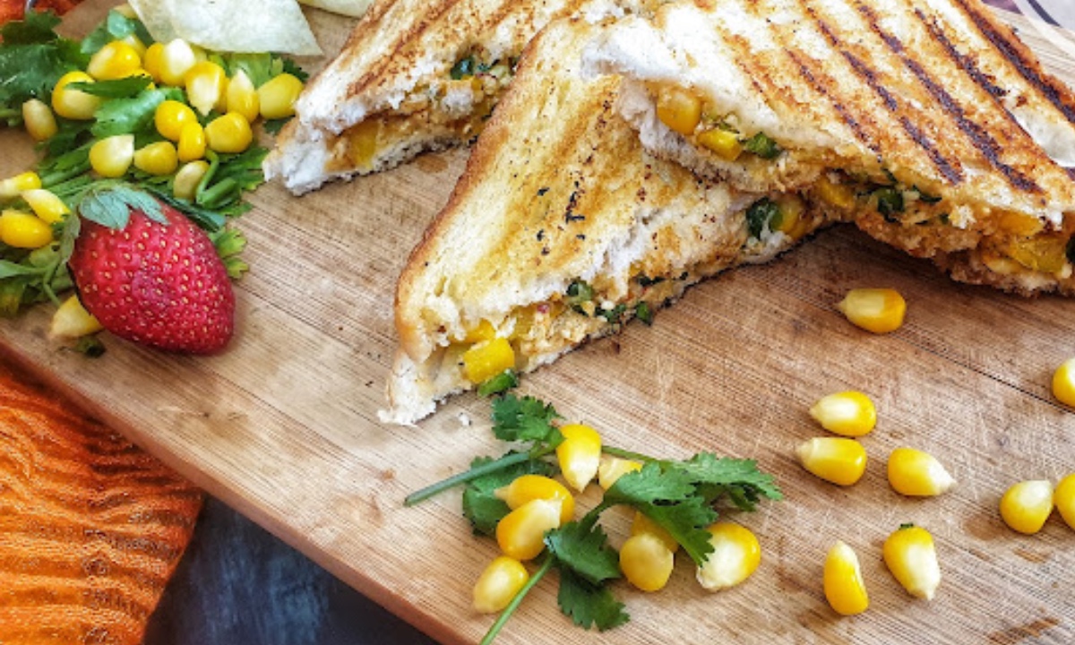 Cheese Corn Sandwich