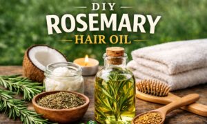 DIY Rosemary Hair Oil