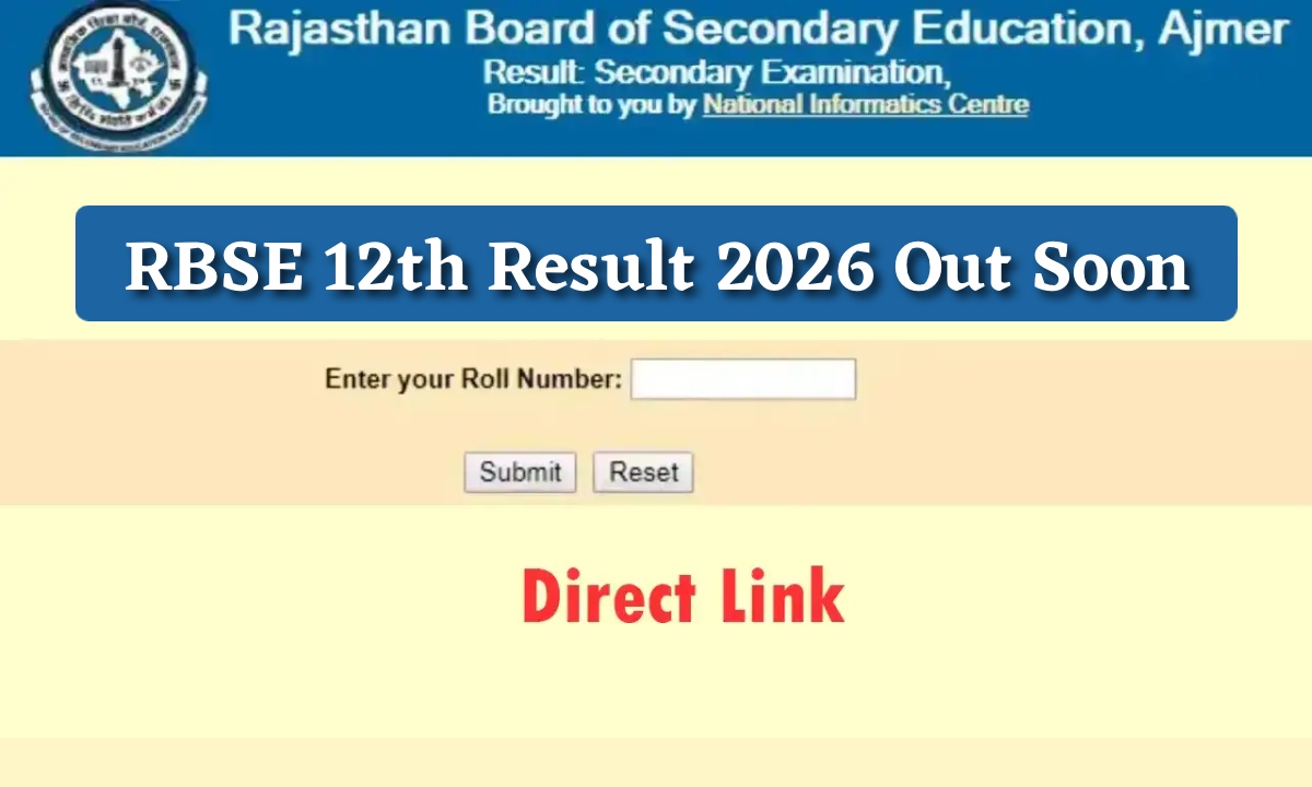 RBSE 12th Result