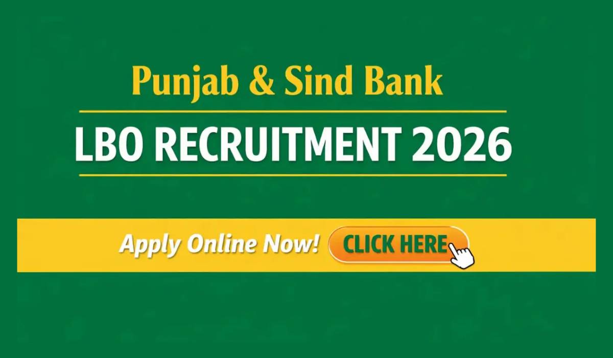 Punjab and Sind Bank LBO Recruitment 2026