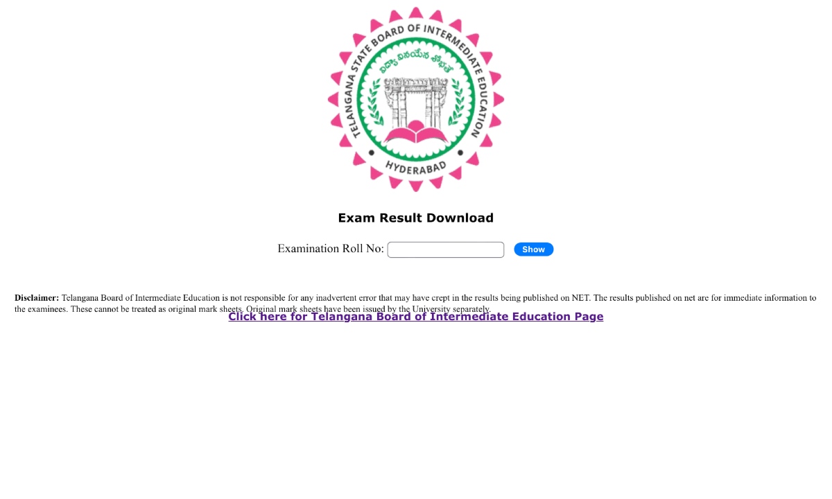 TSBIE 11th 12th Result