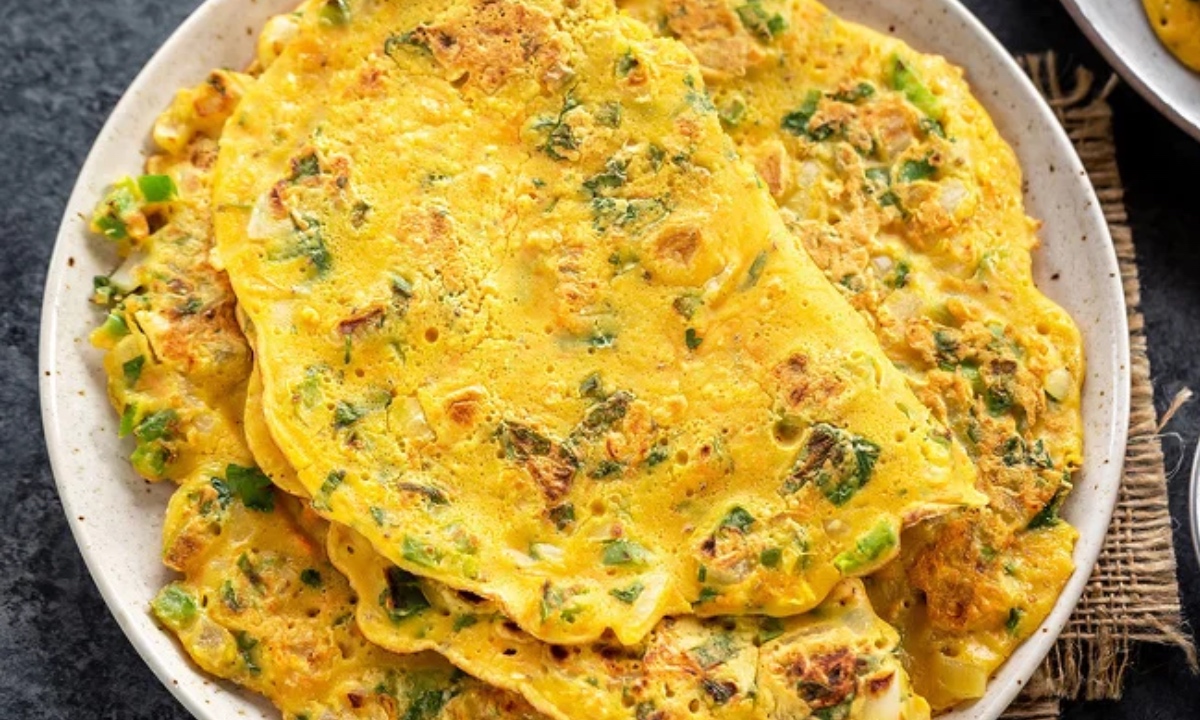 Besan Uttapam Recipe