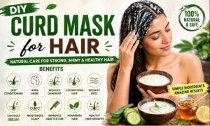 DIY Curd Mask For Hair