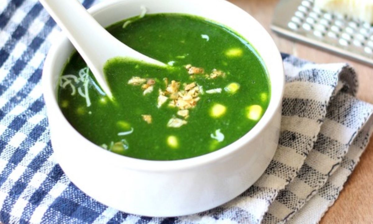 Palak Soup Recipe