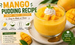 Summer Special Mango Pudding