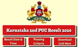 Karnataka 2nd PUC Result