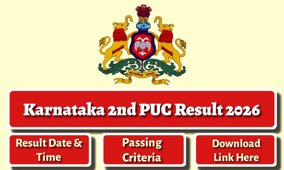 Karnataka 2nd PUC Result