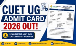 CUET UG Admit Card