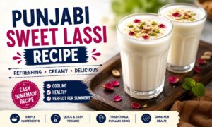 Punjabi Sweet Lassi Recipe