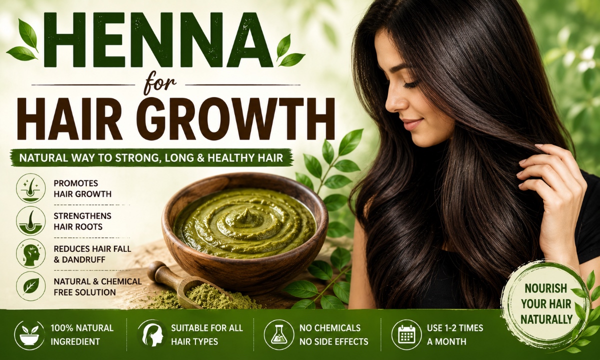 Henna For Hair Growth