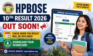 HPBOSE 10th Result