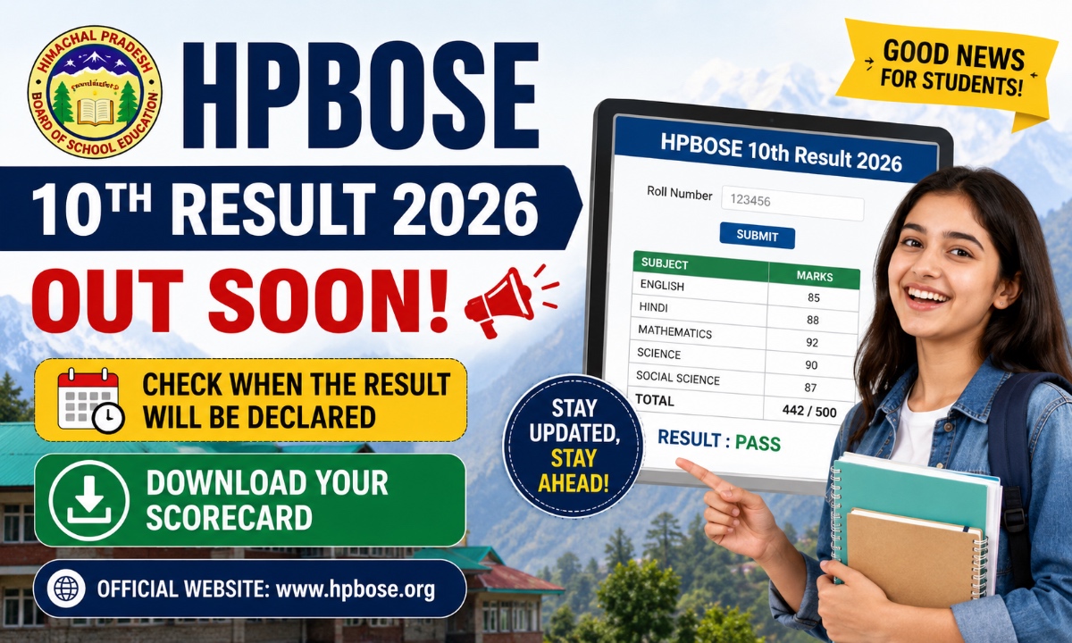 HPBOSE 10th Result