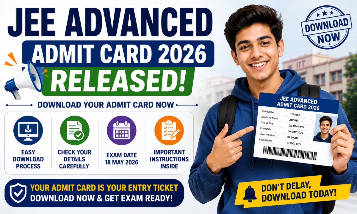JEE Advance Admit Card