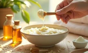 DIY Rice Face Mask