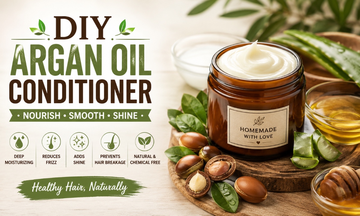 DIY Argan Oil Conditioner