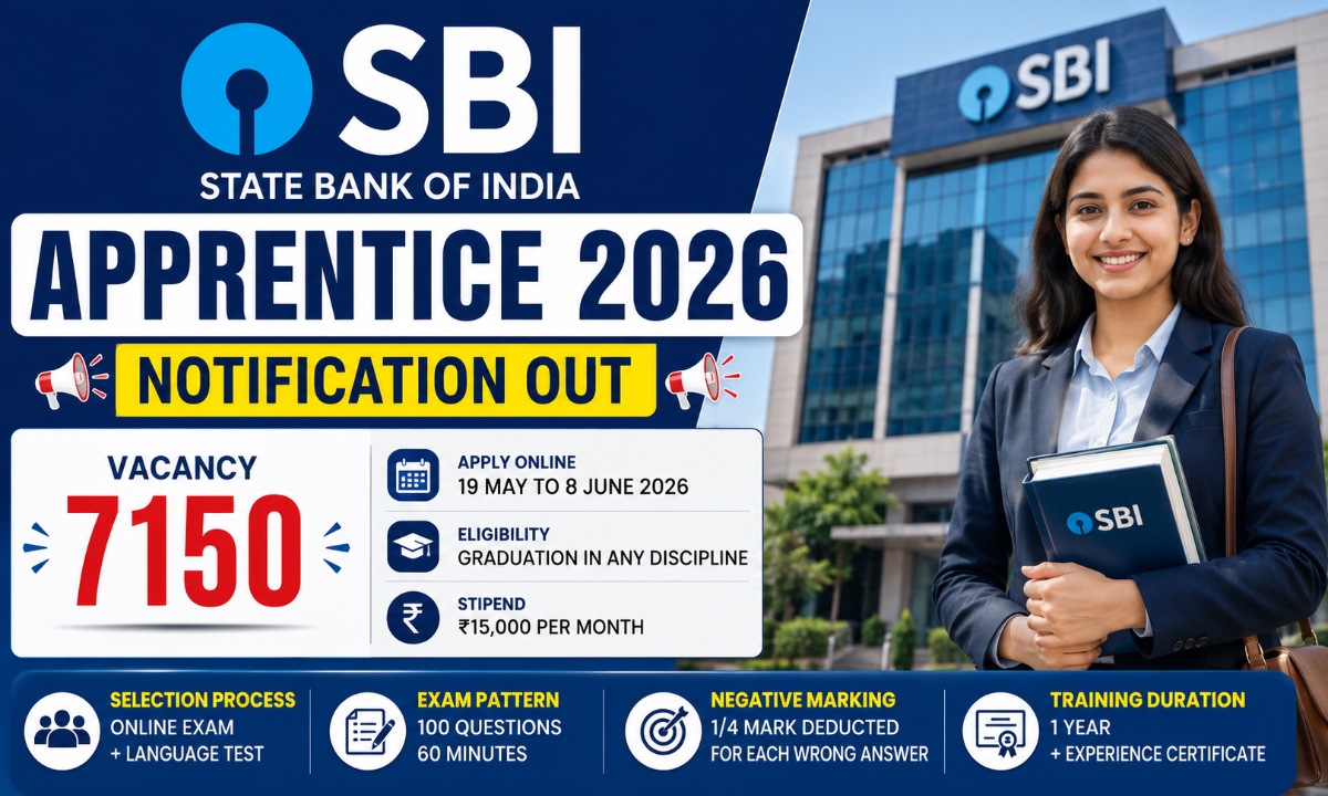 SBI Apprentice Recruitment