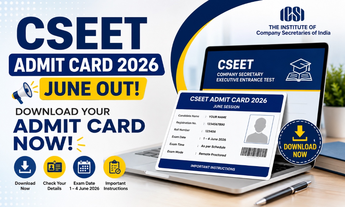 CSEET Admit Card