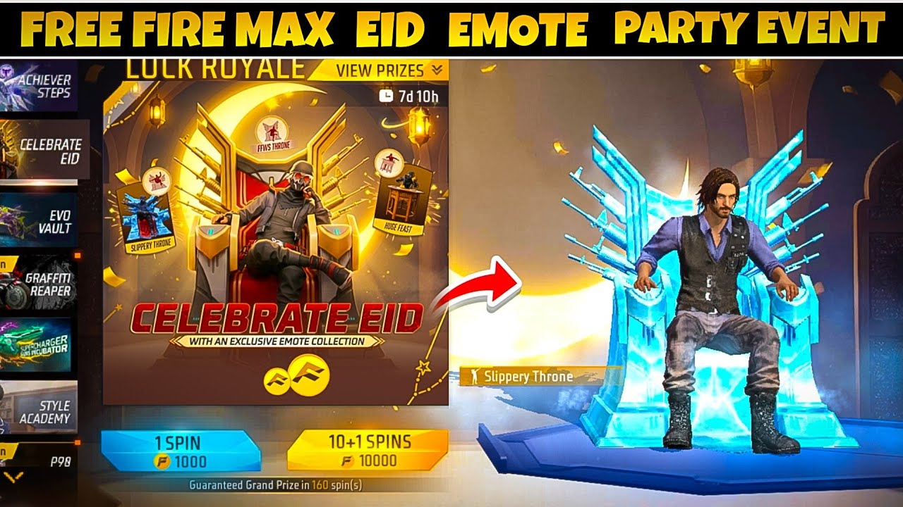 Free Fire MAX Eid Surprise Event 2026