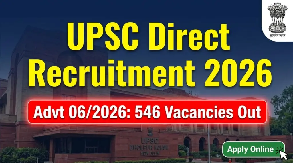 UPSC Recruitment 2026
