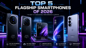 Top 5 Smartphones back looks
