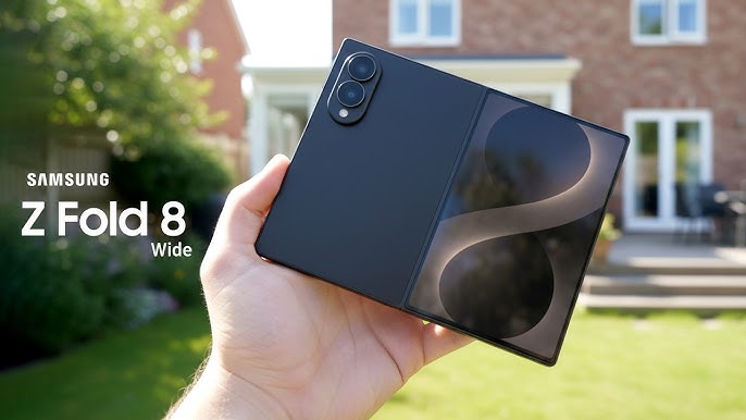 Samsung Galaxy Z Fold 8 black colour