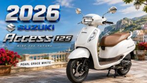 Suzuki Access 125 front looks