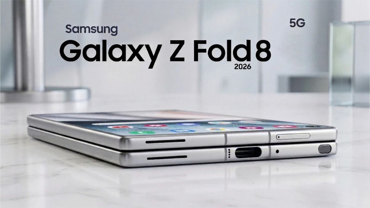 Samsung Galaxy Z Fold 8 front look