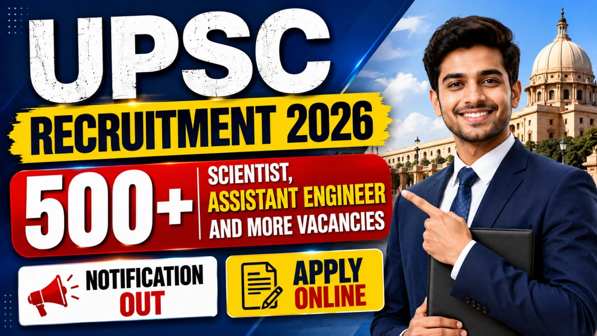 UPSC Recruitment 2026