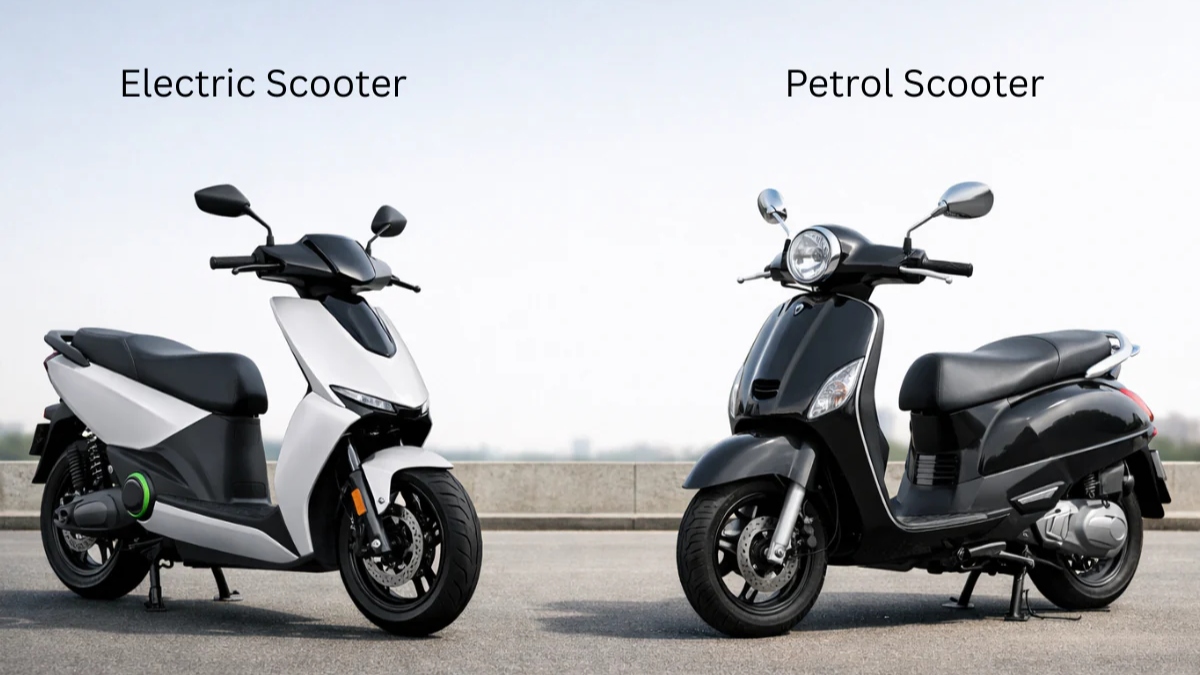 Electric Scooter vs Petrol Scooter