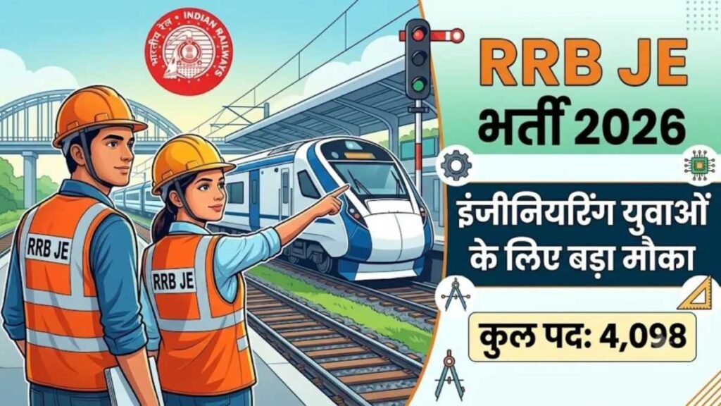RRB JE Recruitment 2026
