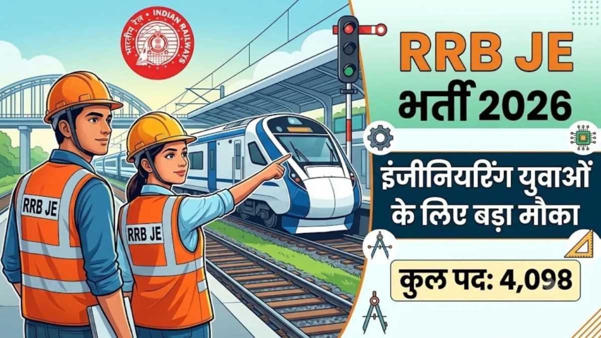 RRB JE Recruitment 2026