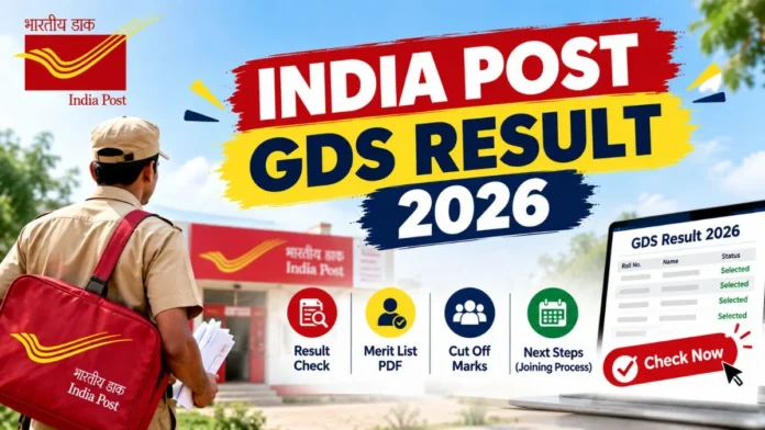 India Post GDS 1st Merit List 2026