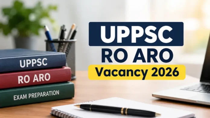 UPPSC RO ARO Vacancy 2026